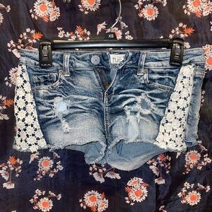 Rue21 Blue Denim Shorts